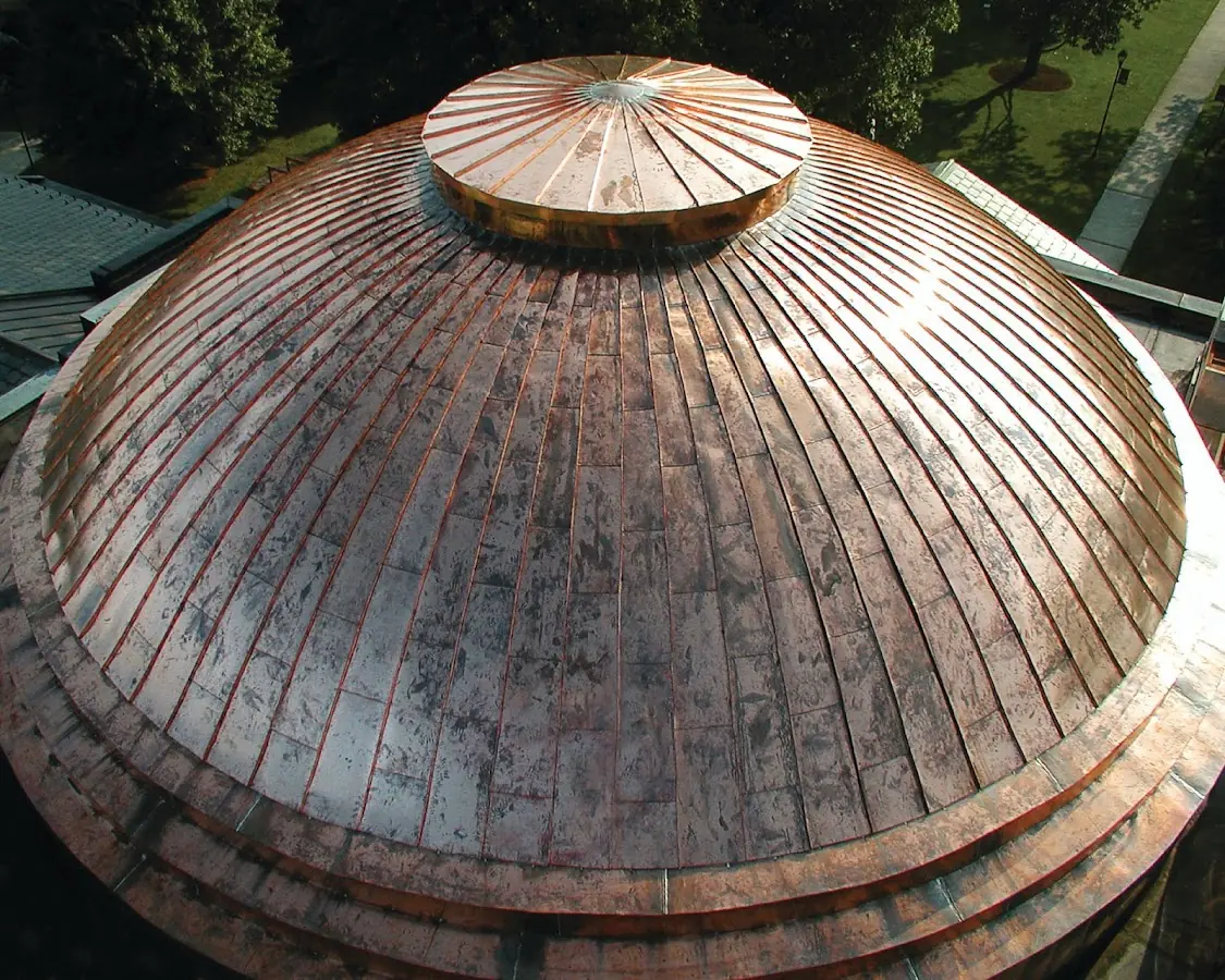 Craftsman Roofing crew installing a new roof in Hastings Center